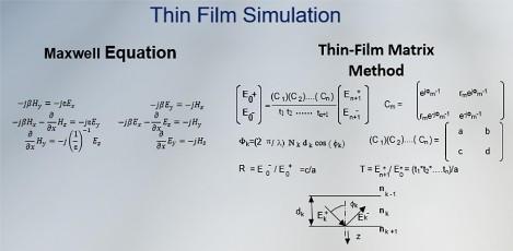 Thin Film Simulation